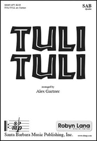 Tuli Tuli SAB choral sheet music cover Thumbnail